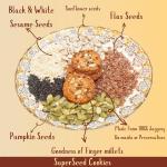 Smyle Healthy & Delicious Millet Cookies Combo Pack | No Maida | No Refined Sugar grocery