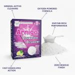 Arnigo Dishwasher Detergent Powder Suitable for All Brands Dishwashers, Enzyme Rich Formula, No Need To Pre-wash, Enzymatic Formulation, Crystal Clean Shine, Mineral-based Technologies- 1kg