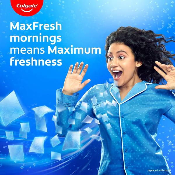 Colgate Max Fresh Toothpaste, Red Gel Paste with Menthol For Tooth Decay Prevention, Cavity Protection, GROCERY