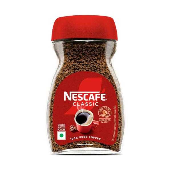 Nescafe Classic Instant Coffee Powder | Great start to your morning | 100% Pure Coffee | 45g Jar GROCERY