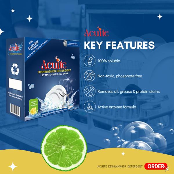 Dishwasher Detergent Powder 900g |Suitable for all Dishwasher GROCERY