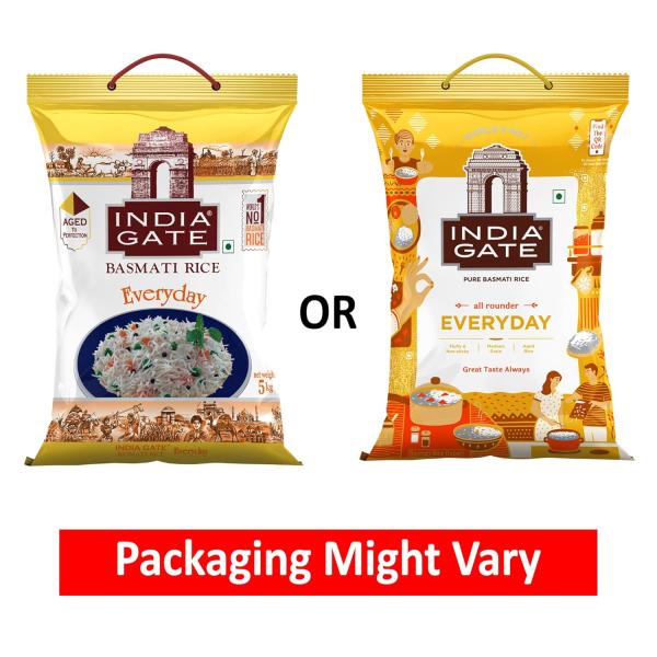 India Gate Basmati Rice Everyday 5 kg GROCERY