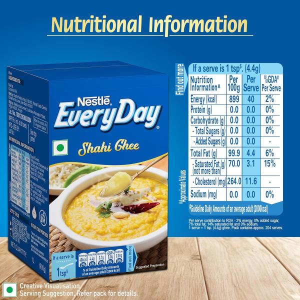 Everyday NESTLE SHAHI GHEE, 1 Liter GROCERY