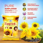 Sunrich Refined Sunflower Oil(Pouch) 750gm / 800gm / 850gm (Weight May Vary) GROCERY