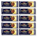 Bakemate Bourbon Cream Biscuit with Chocolate - Combo Pack of 10 (135g Each) | grocery
