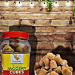 Dry Fruit Hub Fresh Jaggery Cubes Gud Shakkar (Chini) Substitute GROCERY