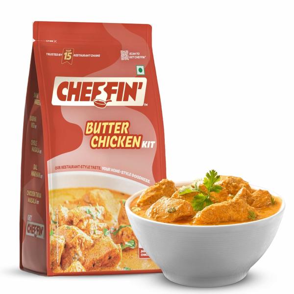 Cheffin' Butter Chicken Masala 285g | Ready to Cook in 10 mins | Serves 2-3  grocery