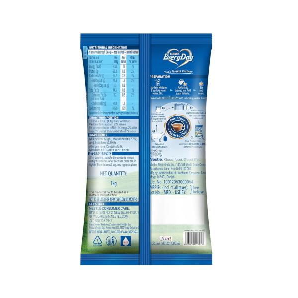 EveryDay Dairy Whitener by Nestle, 1kg, Pouch grocery