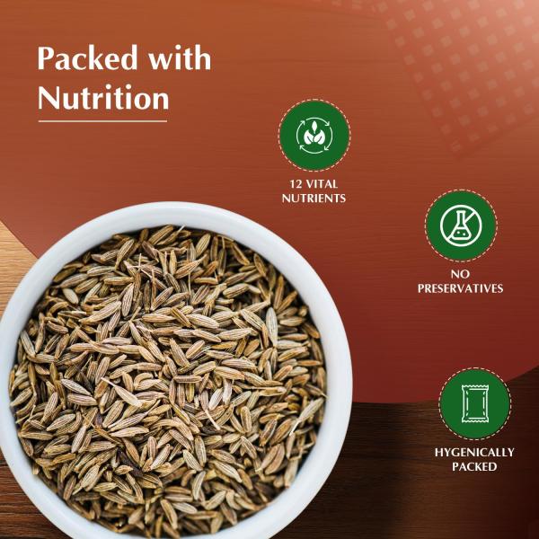 Vedaka Cumin (Safed Zeera) whole, 200 g GROCERY