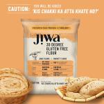 Jiwa 30 Degree Gluten Free Flour/Atta | Patented Cold Pressed Flour GROCERY