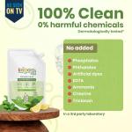 Koparo Organic Dishwash Liquid | 2 Litres | Lime And Basil Fragrance grocery