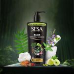 Sesa Ayurvedic Medicinal Shampoo Hairfall Control Anti Dandruff Shampoo Infused with 15 Ayurvedic Herbs Smooth & Shiny Hair For Men & Women (500 ml)  grocery