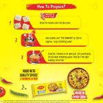 MAGGI 2-Minute Instant Noodles, Masala Noodles With Goodness Of Iron GROCERY