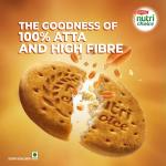 Britannia NutriChoice Digestive High Fibre Biscuits | 0% Maida grocery