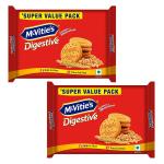 McVities Digestive High Fibre Biscuits with Goodness of Wholewheat,Super Saver Family Pack, 959.1g, Super Saver Family Pack - Pack of 2 grocery