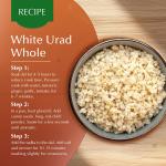 GROCERY   Vedaka Premium White Urad Whole, 1kg GROCERY