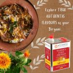 WOODFRESS Cold Pressed Safflower Oil 250ml, Freshly Hulled Seeds, Pure Woodpress Oil grocery