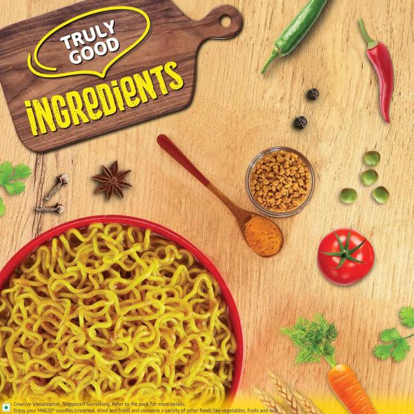 MAGGI 2-Minute Instant Noodles, Masala Noodles With Goodness Of Iron GROCERY