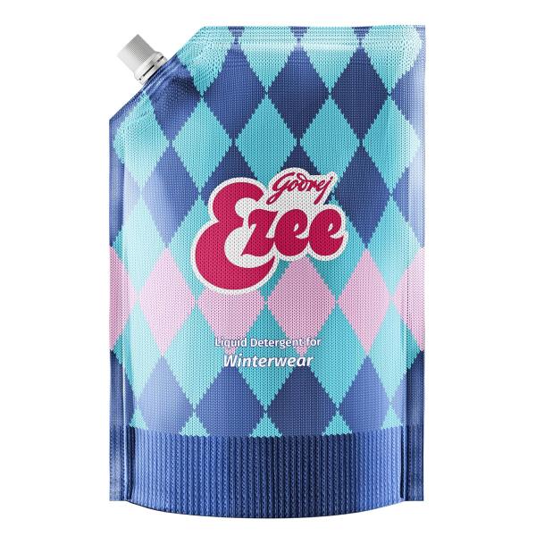 Godrej Ezee Liquid Detergent for Semi-automatic and Top Load Washing - 3.2 kgs Pouch, for Winter Wear GROCERY