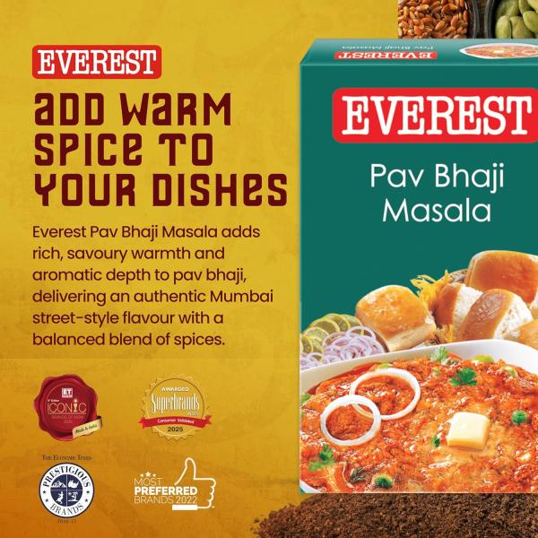 Everest Pav Bhaji Masala – 50g GROCERY