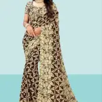  Kanooda Prints Fancy Women's Georgette Printed Saree