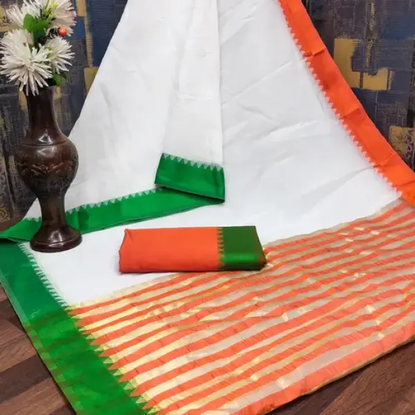 Tiranga independence day Saree