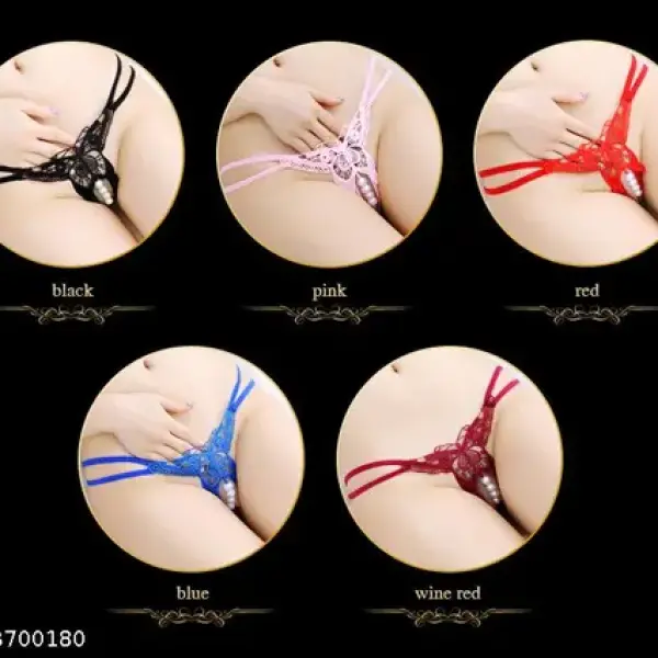 Women Lace Thong Briefs