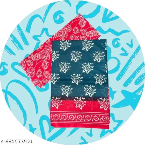  ETHNIC PURE COTTON MULMUL SAREE