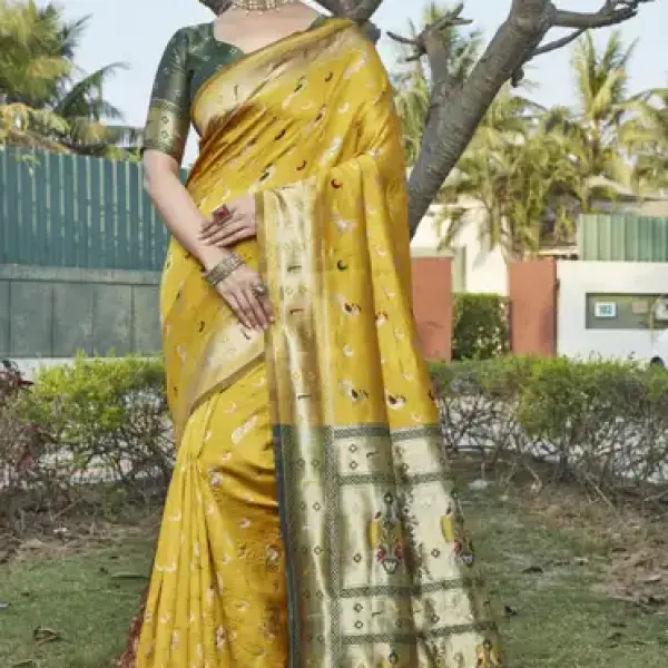 Cotton Silk Jacquard Saree