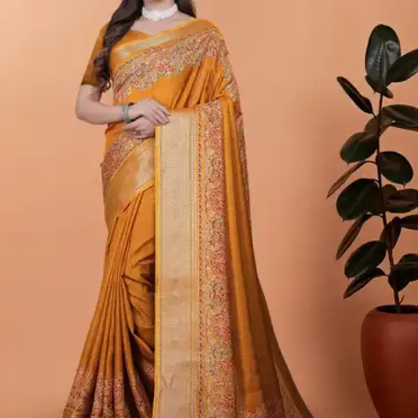 Cotton Blend Saree