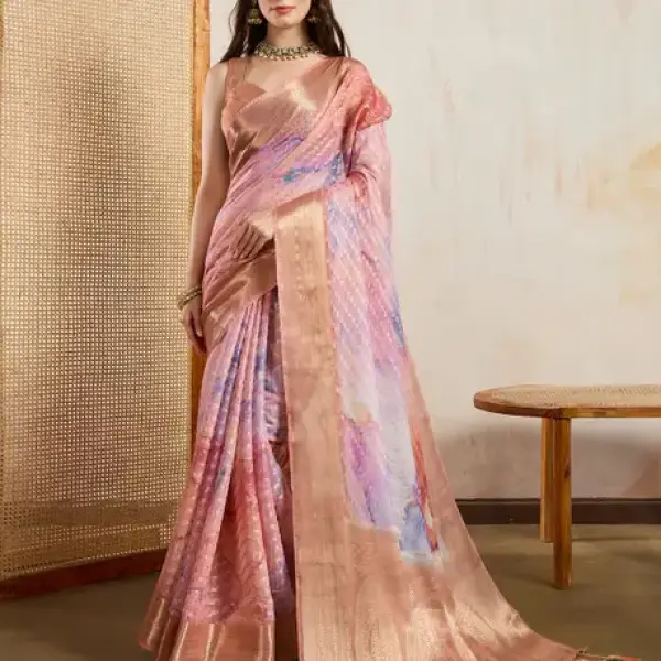 Viscose Rayon Saree