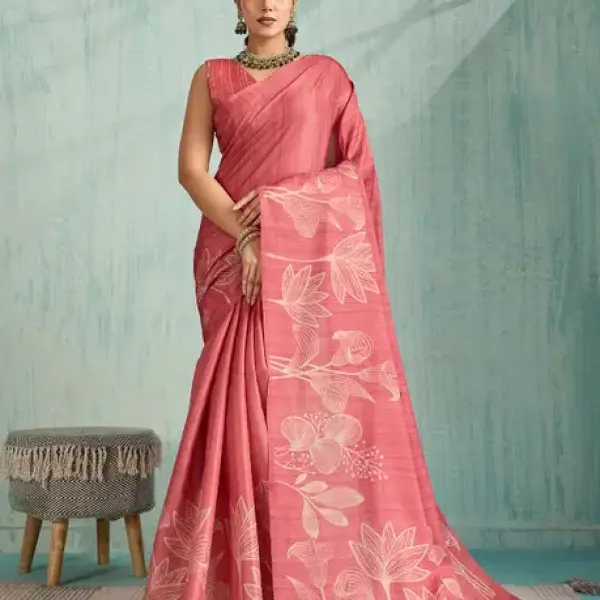 Tussar Silk Saree