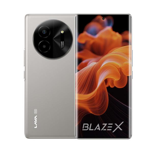 Lava Blaze X 5G - Titanium Grey (6GB RAM | 128GB Storage) - SEGMENT FIRST 5G CURVED AMOLED DISPLAY* | 64MP SONY SENSOR CAMERA | Upto 12GB Expandable RAM |...