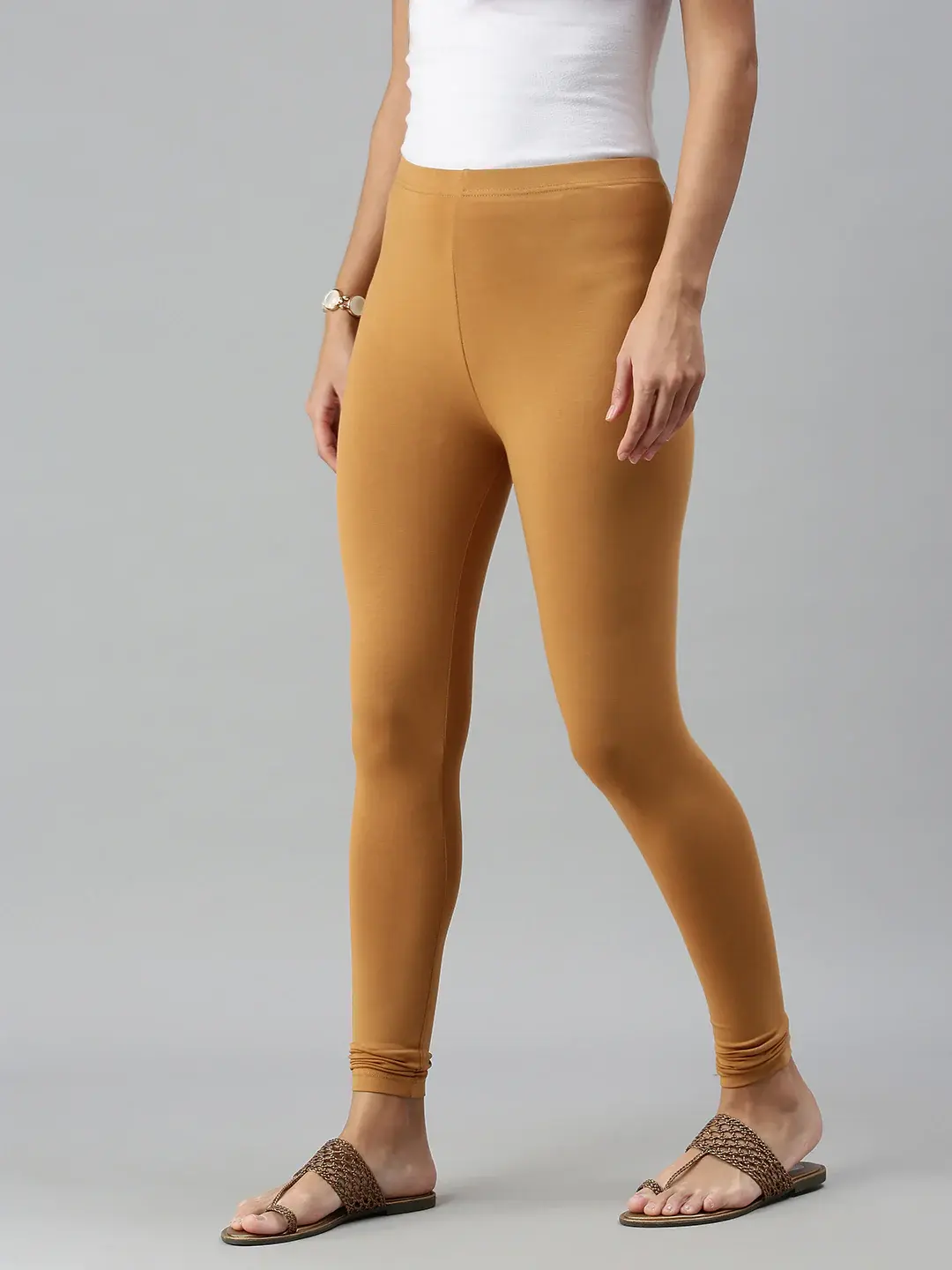 Premium Ankle Length Leggings Cotton BISCUT