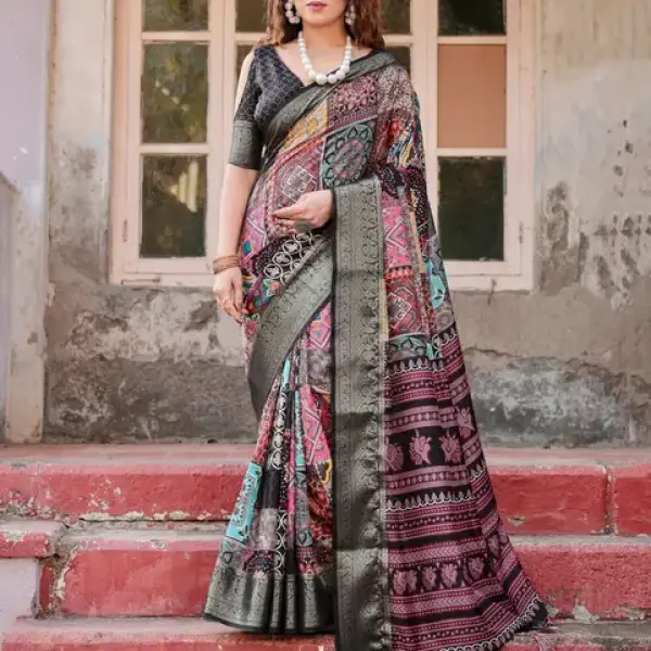 Tussar Silk Saree