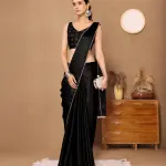 Satin Saree