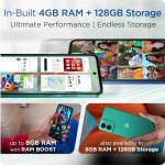 Motorola G45 5G (Brilliant Green, 8GB RAM, 128GB Storage) | 6.5" FHD+ Display | Snapdragon 6 Gen1 Processor | 50MP Camera | 16MP Front Camera | 5000mAh Battery