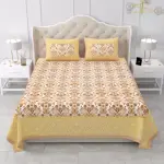 Cotton Double Bedsheet (Pack of 1)(sf)