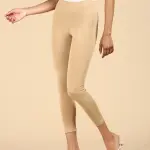 Premium Ankle Length Leggings Cotton  SKIN