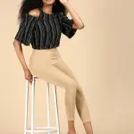 Premium Ankle Length Leggings Cotton  SKIN