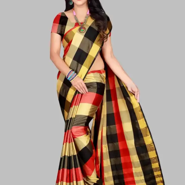 Cotton Blend Saree