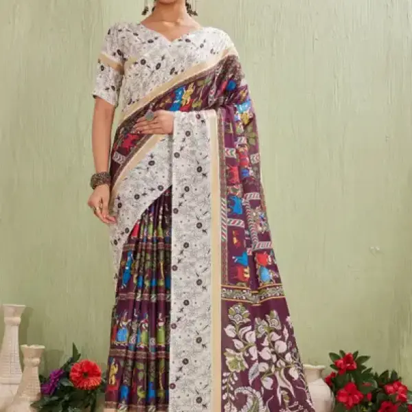 Mulmul Saree
