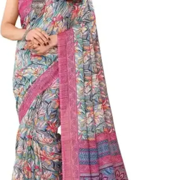 Cotton Blend Saree