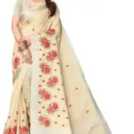 Cotton Linen Saree