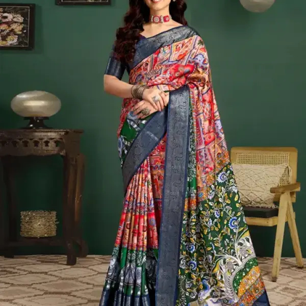 Tussar Silk Saree