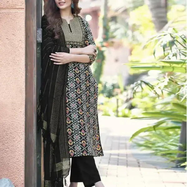 Cotton Rayon Kurti