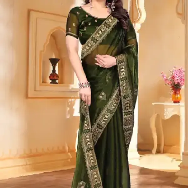 women jimmy choo saree