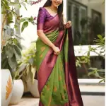 Litchi Silk Saree