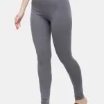 Ankle Length Leggings Cotton Slate