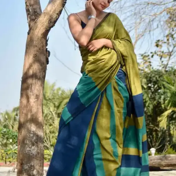 Cotton Blend Saree
